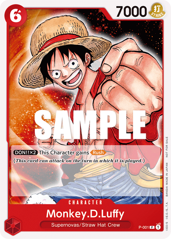 Monkey D. Luffy · P-001