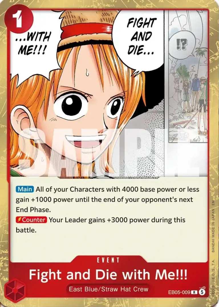 Fight and Die with Me!!! · EB05-009