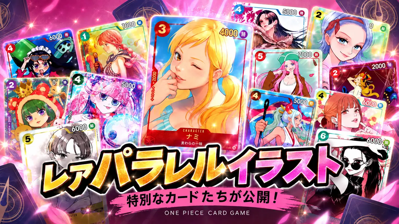 One Piece TCG também revela cartas de Arte Alternativa de EB05 Heroines Edition