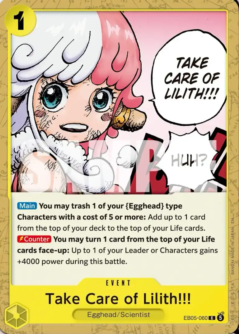 Take Care of Lilith!!! · EB05-060