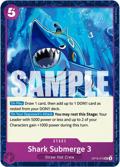 Shark Submerge 3 · OP18-076