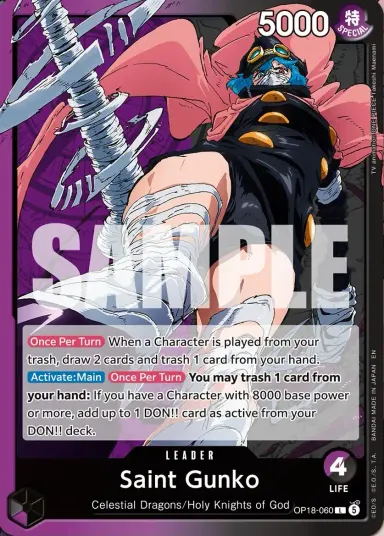 Saint Gunko · OP18-060