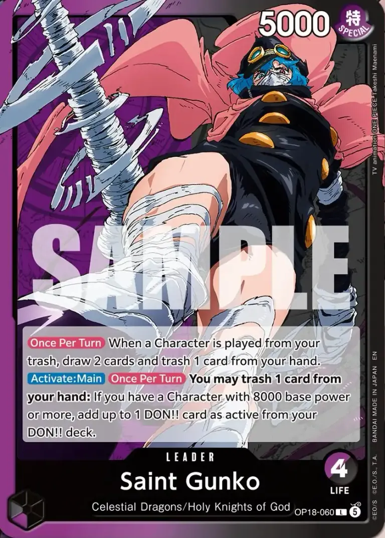 Saint Gunko · OP18-060