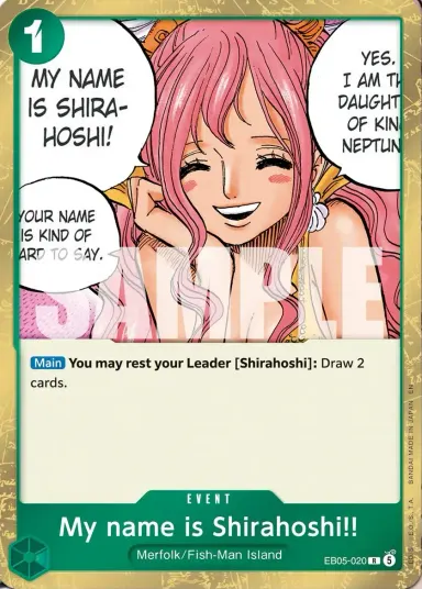 My name is Shirahoshi!! · EB05-020