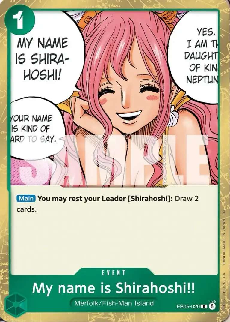 My name is Shirahoshi!! · EB05-020