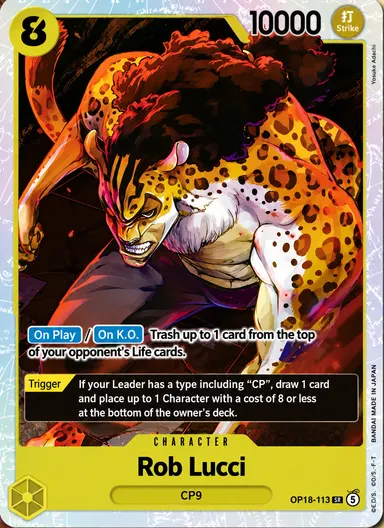 Rob Lucci · OP18-113