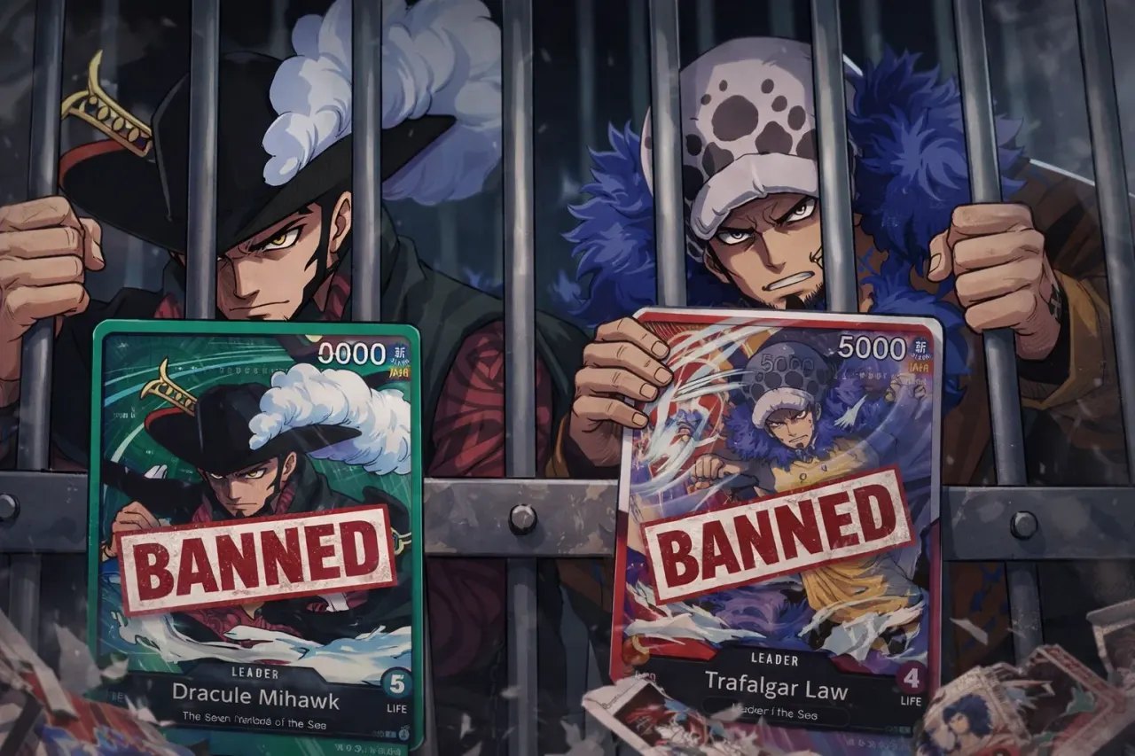 Dois líderes banido do jogo. Brincar com isso. Não alterar a cara dos personasgems, etc, usar as cartas na imagem.