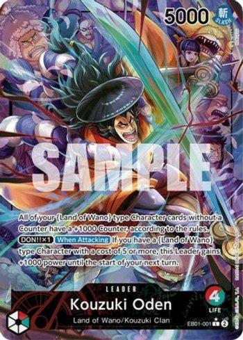 Kouzuki Oden (Alternate Art) · EB01-001