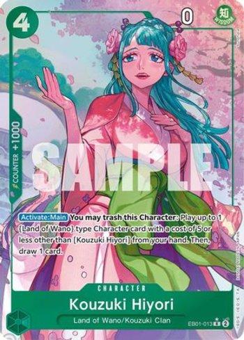 Kouzuki Hiyori (Alternate Art) · EB01-013