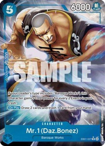 Mr. 1 (Daz.Bonez) (Alternate Art) · EB01-027