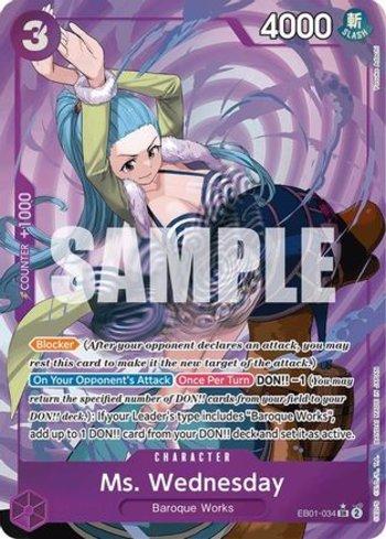 Ms. Wednesday (Alternate Art) · EB01-034