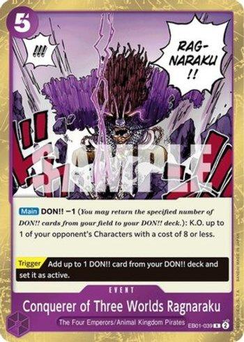 Conquerer of Three Worlds Ragnaraku · EB01-039