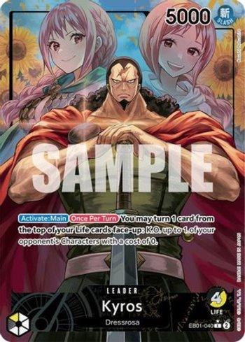 Kyros (Alternate Art) · EB01-040