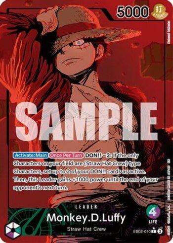 Monkey.D.Luffy (010) (Alternate Art) · EB02-010