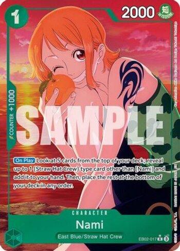 Nami (Alternate Art) · EB02-017