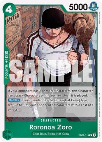 Roronoa Zoro · EB02-019