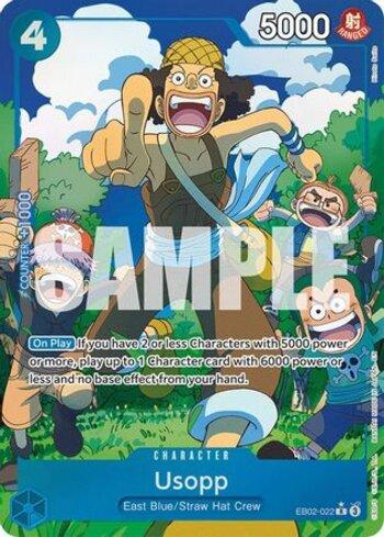 Usopp (Alternate Art) · EB02-022