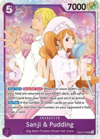 Sanji & Pudding · EB02-035