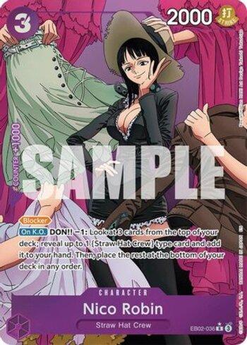 Nico Robin (Alternate Art) · EB02-036
