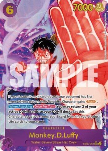 Monkey.D.Luffy (061) (Alternate Art) · EB02-061