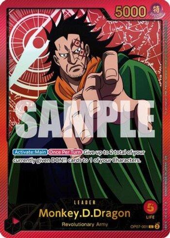 Monkey.D.Dragon (SPR) · OP07-001
