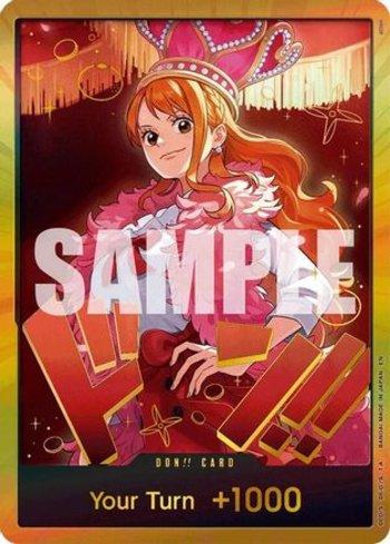 DON!! Card (Nami) (Gold) · DON-002-G