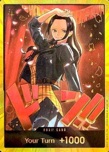 DON!! Card (Nico Robin) (Gold) · DON-003-G