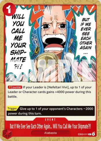 But If We Ever See Each Other Again... Will You Call Me Your Shipmate?!! · EB03-011