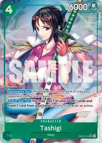 Tashigi (Alternate Art) · EB03-018