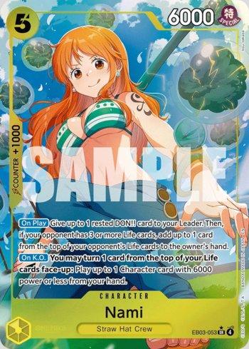 Nami (053) (Alternate Art) · EB03-053
