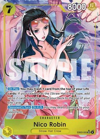Nico Robin (055) (Alternate Art) · EB03-055