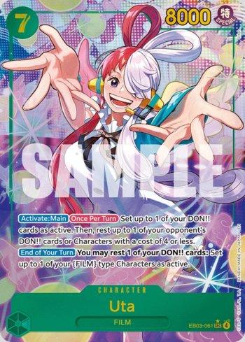 Uta (061) (Alternate Art) · EB03-061