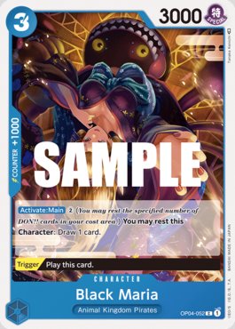 Black Maria · OP04-052