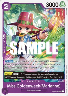 Miss.Goldenweek(Marianne) · OP04-065