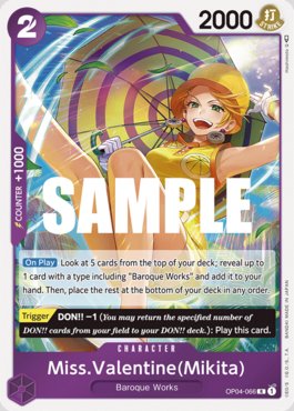 Miss.Valentine(Mikita) · OP04-066