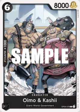 Oimo & Kashii · OP04-078