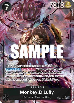 Monkey.D.Luffy · OP04-090