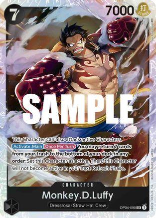 Monkey.D.Luffy · OP04-090