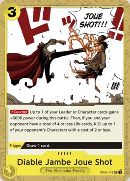 Diable Jambe Joue Shot · OP04-116