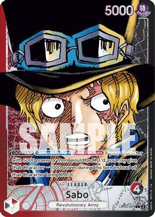 Sabo (001) (Alternate Art) · OP05-001