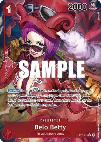 Belo Betty (015) (Alternate Art) · OP05-015