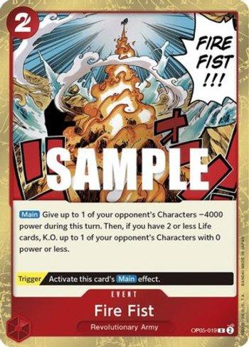 Fire Fist · OP05-019