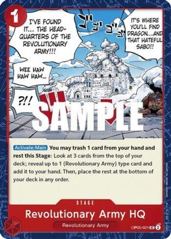 Revolutionary Army HQ · OP05-021