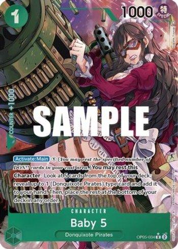 Baby 5 (Alternate Art) · OP05-034