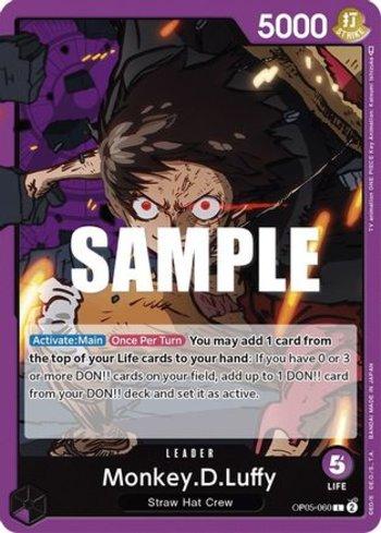 Monkey D. Luffy · OP05-060