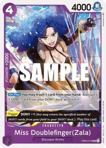 Miss Doublefinger(Zala) · OP05-073