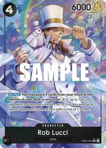 Rob Lucci (093) (Alternate Art) · OP05-093