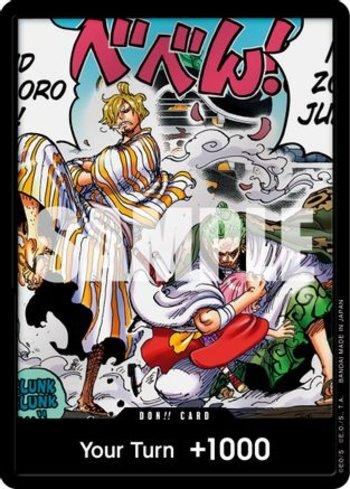 DON!! Card (Alternate Art) · DON-001