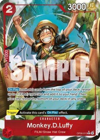 Monkey.D.Luffy (Alternate Art) · OP06-013