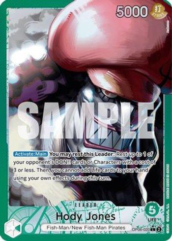 Hody Jones (020) (Alternate Art) · OP06-020